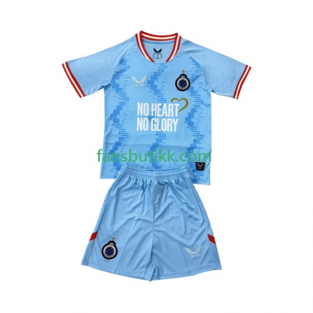 Fotballdrakt Club Brugge Barn Tredjetrøye 2025-2026 Kortermet